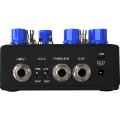 pédale d'effet nux préampli basse à modélisation, sortie di