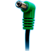 Adaptateur Cioks Flex Type 4 Green - 4080 Line6 Dc Plug 80Cm