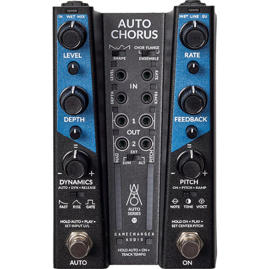 Pedale D'Effet Guitare Chorus Gamechanger Audio Auto Chorus